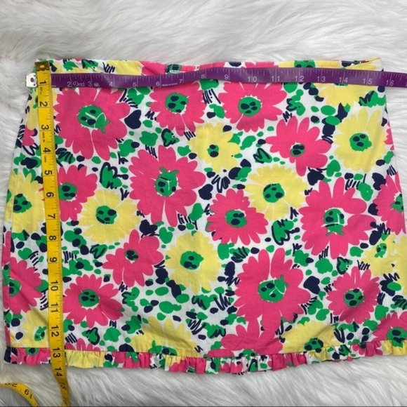 Lilly Pulitzer Callie Doodlebug Daisy Mini Skirt 2 - Picture 7 of 8